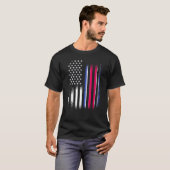 Costa Ricaans Amerikaans patriot Groot Land Vereni T-shirt (Voorkant volledig)