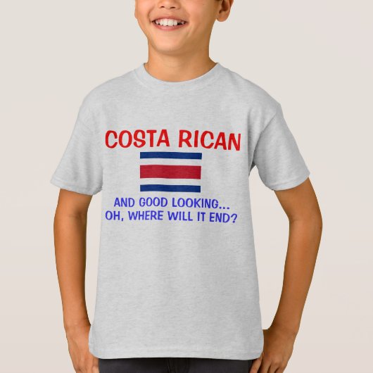 Costa Ricaans en een goed uiterlijk T-shirt (Voorkant)