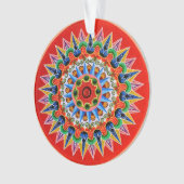 Costa Ricaans oxcartwheel Acryl Ornament (voorkant)