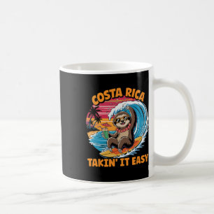 Costa Ricaans Vida Surfer Take It Easy Costa Rica Koffiemok