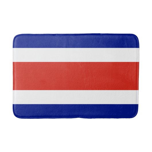 Costa Ricaanse civiele vlag Badmat (Voorkant)