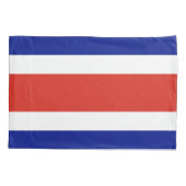 Costa Ricaanse civiele vlag Kussensloop (Achterkant)