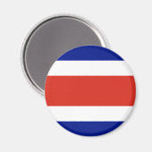 Costa Ricaanse civiele vlag Magneet (Voorkant / Achterkant)
