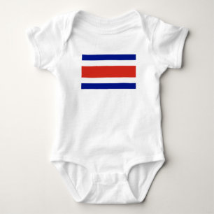 Costa Ricaanse civiele vlag Romper
