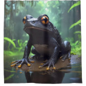 Costa Ricaanse Poison Dart Frog Douchegordijnen (Voorkant)