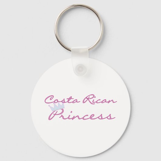Costa Ricaanse prinses Sleutelhanger (Voorkant)