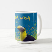 Costa Ricaanse Pura Vida Toucan Mok (Voorkant rechts)