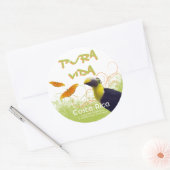 Costa Ricaanse Pura Vida Toucan Stickers (Envelop)