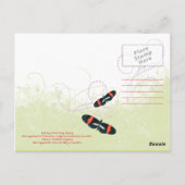 Costa Ricaanse Pura Vida Tree Frog Briefkaart (Achterkant)