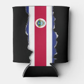 Costa Ricaanse vlag Blikjeskoeler (Voorkant)