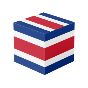 Costa Ricaanse vlag Kubus