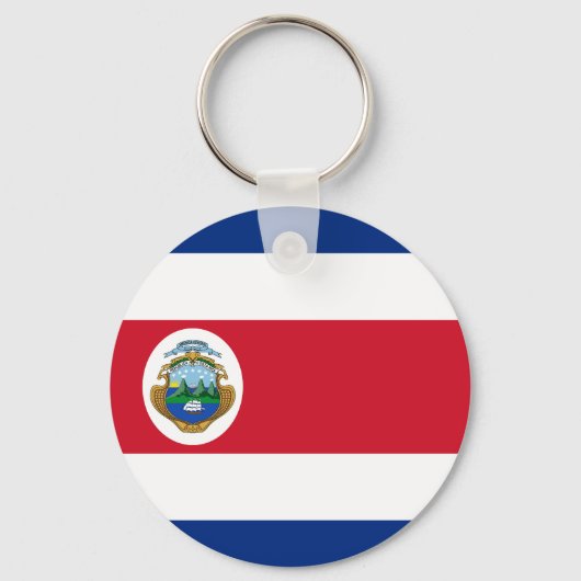 Costa Ricaanse vlag sleutelhanger (Voorkant)