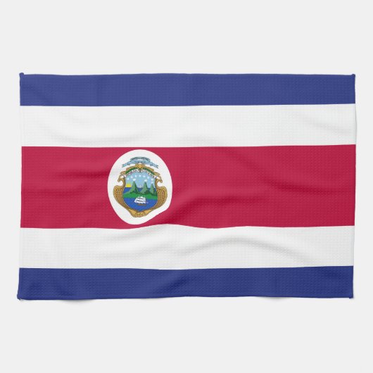 Costa Ricaanse vlag Theedoek (Horizontaal)
