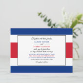 Costa Ricaanse Vlag, Vlag van Costa Rica Huwelijk Kaart (Staand voorkant)