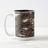 Costa Rican Coffee – Bean by Bean Tweekleurige Koffiemok (Links)