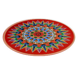 Costa Rican Folklore Art Snijplank