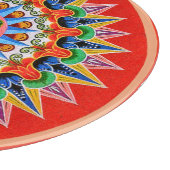 Costa Rican Folklore Art Snijplank (Hoek)