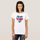 Costa Rican Girl T-shirt (Voorkant volledig)