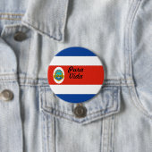 Costa rican-knop ronde button 7,6 cm (In situ)