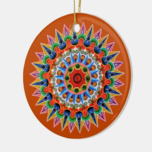 Costa Rican Oxcartwheel Ornament (Links)
