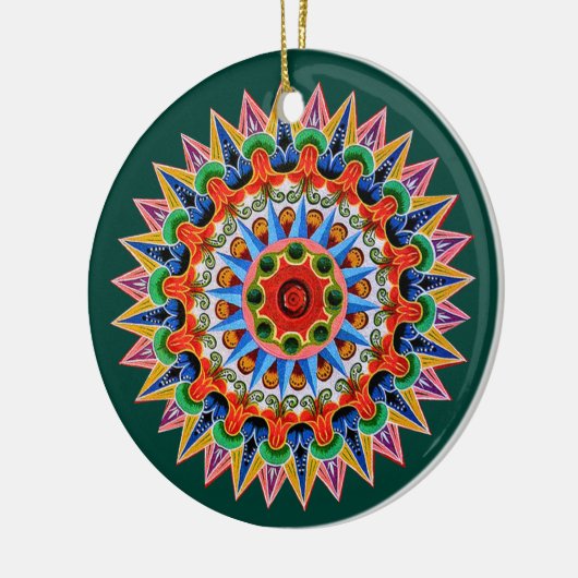 Costa Rican Oxcartwheel Ornament (Links)