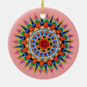 Costa Rican Oxcartwheel Ornament (Achterkant)