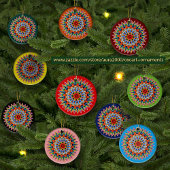 Costa Rican Oxcartwheel Ornament