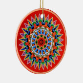 Costa Rican Oxcartwheel Ornament (Rechts)