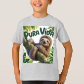 costa rican sloth bear T- shirt (Voorkant)