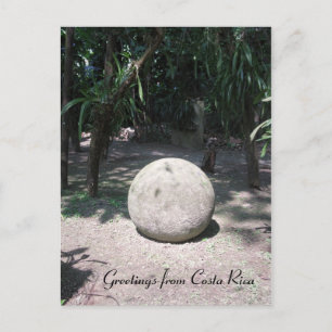 Costa Rican Stone Sphere Briefkaart
