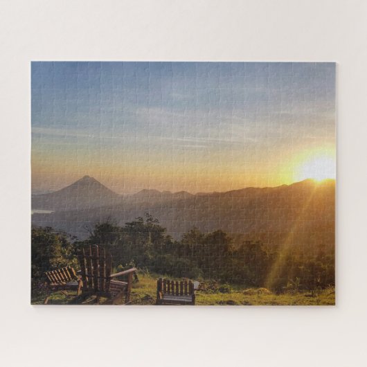 Costa Rican Sunrise Legpuzzel (Horizontaal)