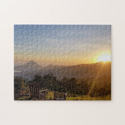 Costa Rican Sunrise Puzzle Legpuzzel (Horizontaal)