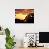 Costa Rican Sunset II Poster (Thuiskantoor)