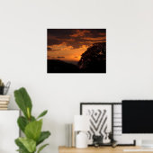 Costa Rican Sunset III Poster (Thuiskantoor)
