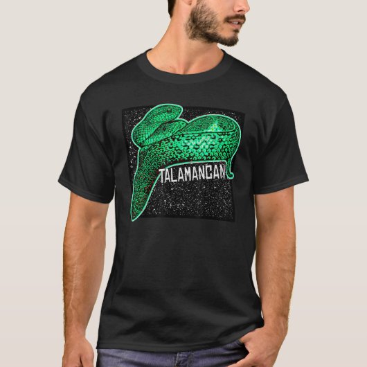 Costa Rican Talamancan Palm Pit Viper Reptile Veno T-shirt (Voorkant)