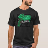 Costa Rican Talamancan Palm Pit Viper Reptile Veno T-shirt (Voorkant)
