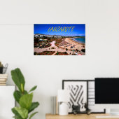 costa teguise lanzarote poster (Thuiskantoor)
