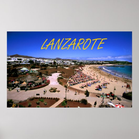 costa teguise lanzarote poster (Voorkant)