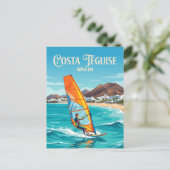 Costa Teguise Spanje Briefkaart (Staand voorkant)