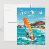 Costa Teguise Spanje Briefkaart (Voorkant / Achterkant)