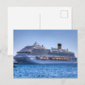 Costa Venezia Cruise Liner Feestdagenkaart (Voorkant / Achterkant)