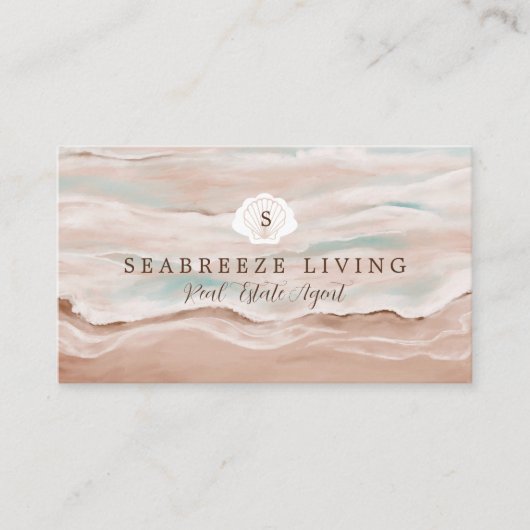 Costal Beach Seaside Properties Foto Onroerend goe Visitekaartje (Voorkant)