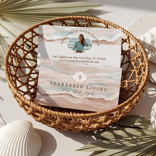 Costal Beach Seaside Properties Foto Onroerend goe Visitekaartje