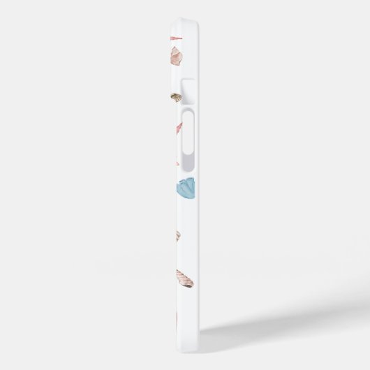 Costal Boho Zee Shell Waterverf IPhone Case (Achterkant / Links)