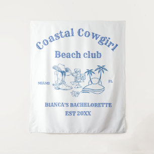 Costal Cowgirl Laatste Toast Bachelorette Wandkleed