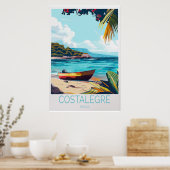 Costalegre Reisposter Poster (Keuken)