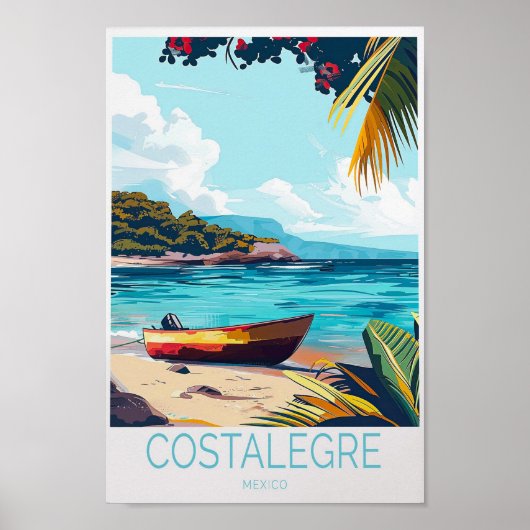 Costalegre Travel Poster (Voorkant)