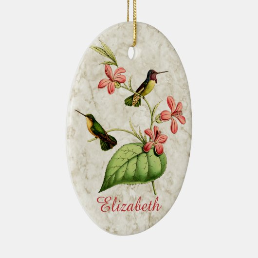 Costa's Hummingbird Keramisch Ornament (Rechts)