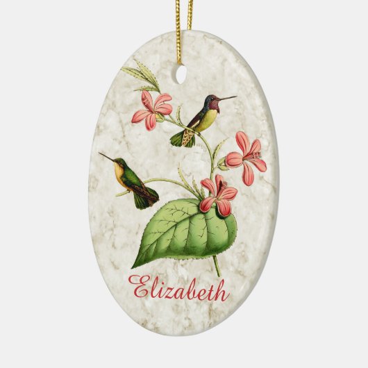 Costa's Hummingbird Keramisch Ornament (Links)