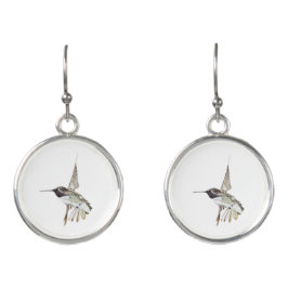 Costa's Hummingbird oorbellen Oorringen